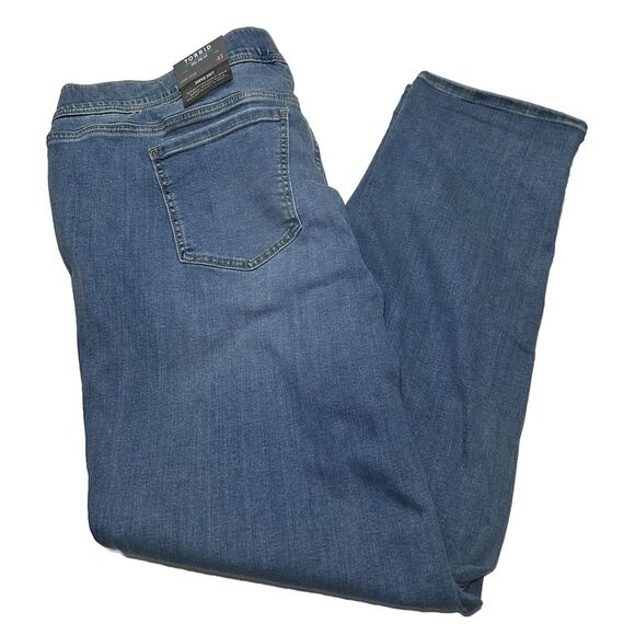 NWT Torrid Lean Jean Super Skinny Super Soft High Rise TALL Jean Size 4T/26W - Picture 2 of 14